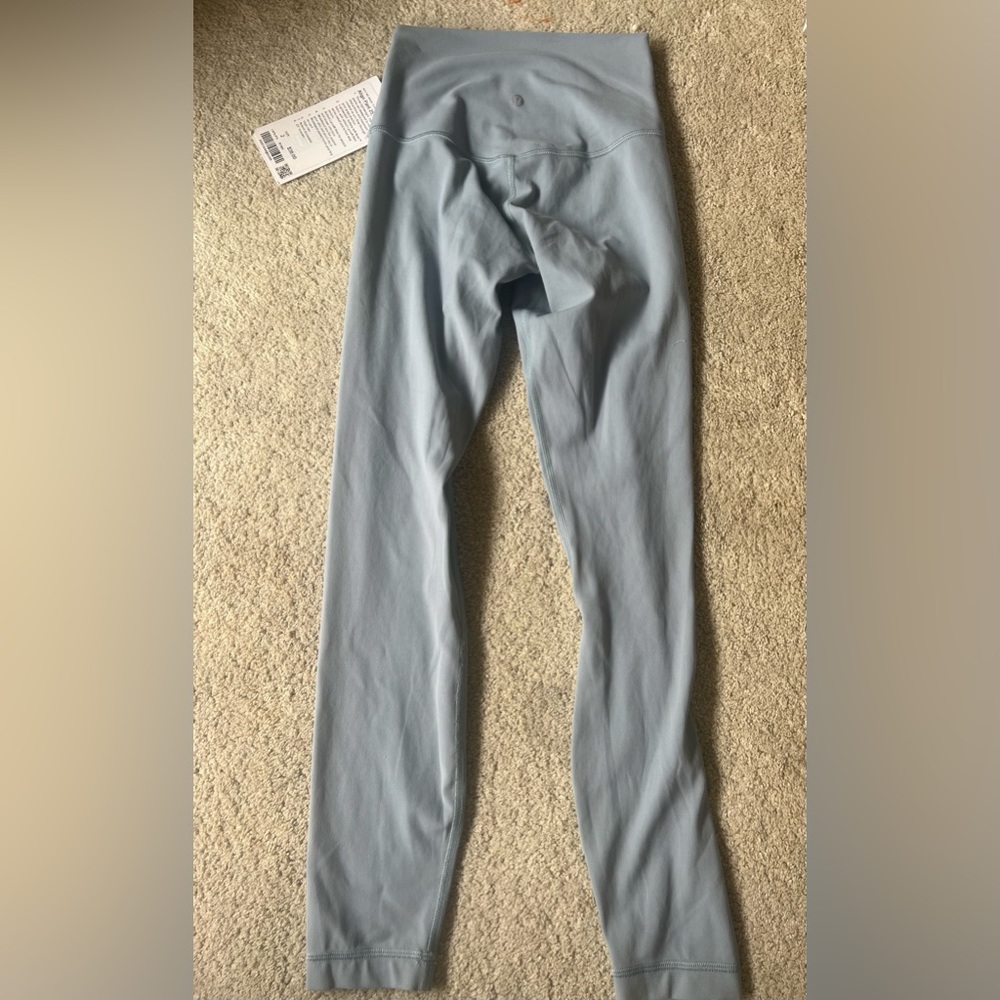 NWT lululemon chambray align pants leggings 25’ size 2 - Picture 8 of 9